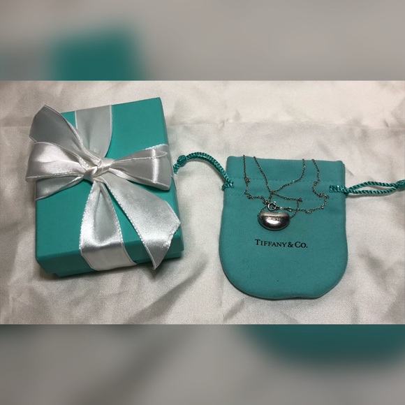 Tiffany by Peretti 925 Large Bean 16” Necklace - Picture 10 of 10